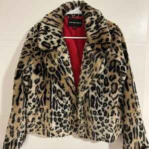 Leopard coat
